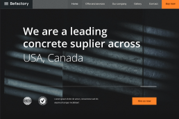 Construction business website development company