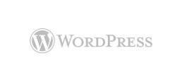 WordPress gray logo